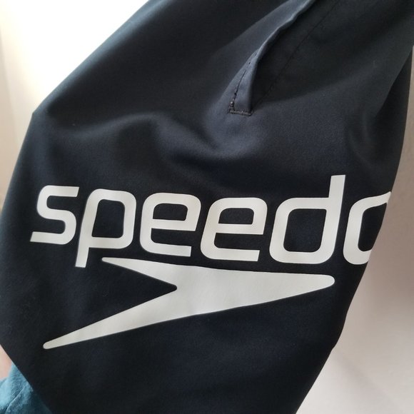 Speedo Graphic Redondo Volley 18" Swim Shorts Size Medium - Picture 4 of 7